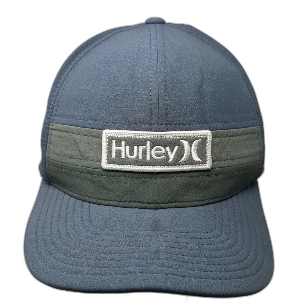 Hurley Snapback Blue One Size Hat Phantom Nike Dri-FIT Moisture Wicking